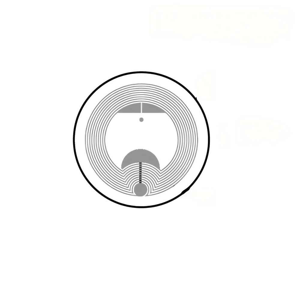 Circular NFC HF RFID Label Ø25mm